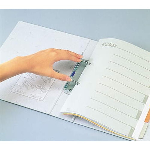 パイプ式ファイル(300枚) EA762CL−76