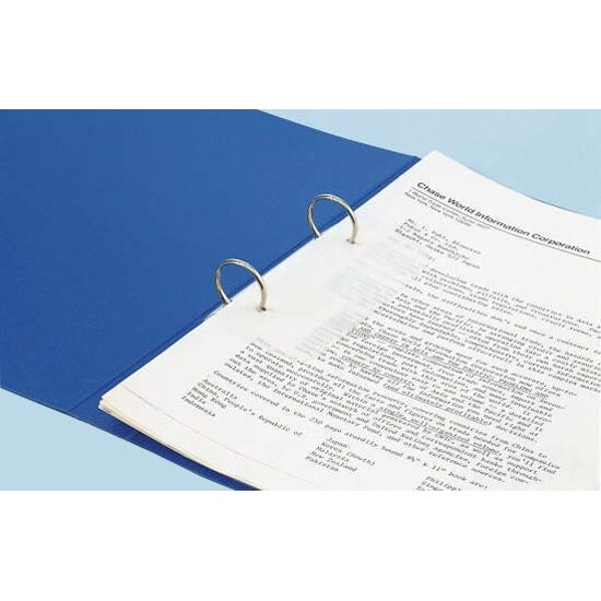 A4リングファイル(赤) EA762CM−21B