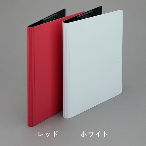 クリップファイル(レッド) EA762DA−12