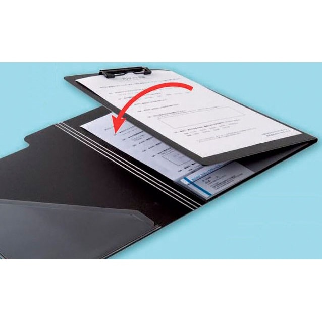 クリップファイル(三つ折り) EA762DA−19