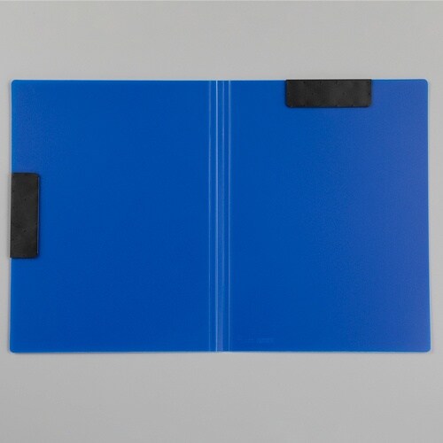 クリップファイル(ブルー) EA762DA−71