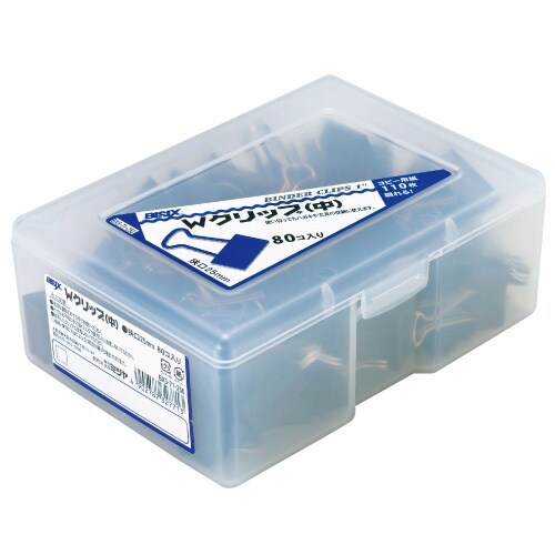 バインダークリップ(80個) EA762FB−46