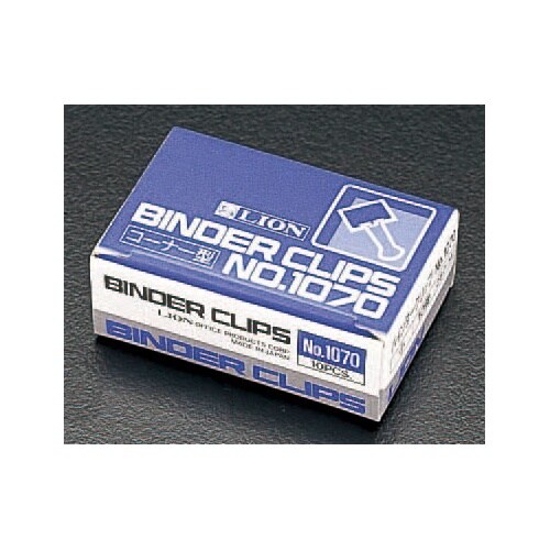 バインダークリップ(10個) EA762FB−7