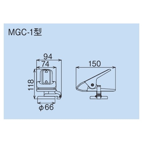 マグネット付クリップ EA762FG−401