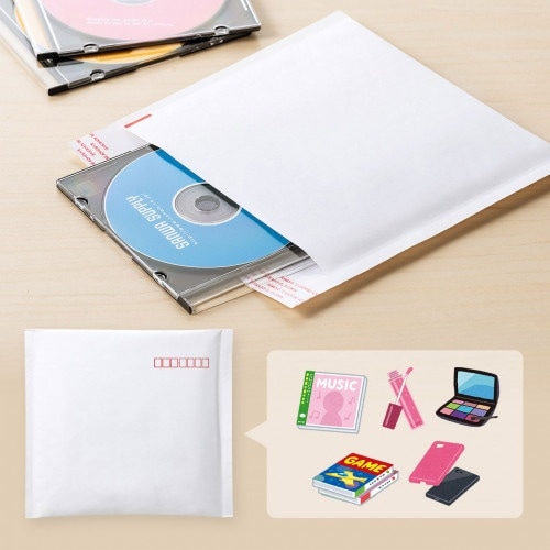 クッション封筒(白/10枚) EA762GF−32