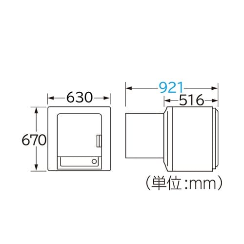 衣類乾燥機 EA763YA−11A