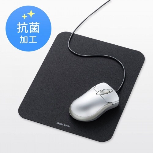 マウスパッド(抗菌/ブラック) EA764−56