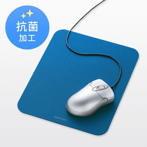 マウスパッド(抗菌/ブルー) EA764−57