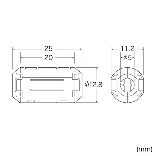 フェライトコア(2個) EA764A−14