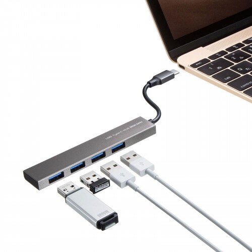 USB3.0スリムハブ EA764AD−70A