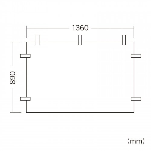 ディスプレイ用カバー EA764AF−131