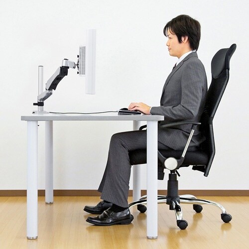 モニターアーム(水平垂直可動) EA764AG−3