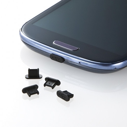 microUSB保護キャップ EA764BK−69