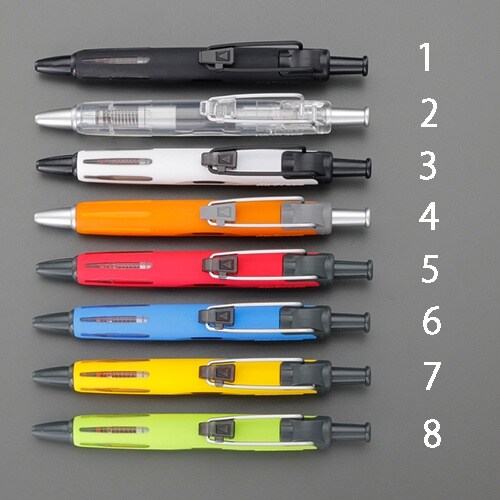 ボールペン・加圧式(黒/透明) EA765MG−2