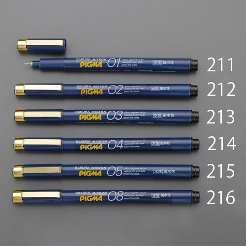 水性デザイン用ペン EA765MV−213