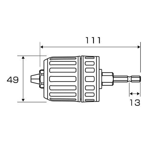 ドリルチャック EA801−16