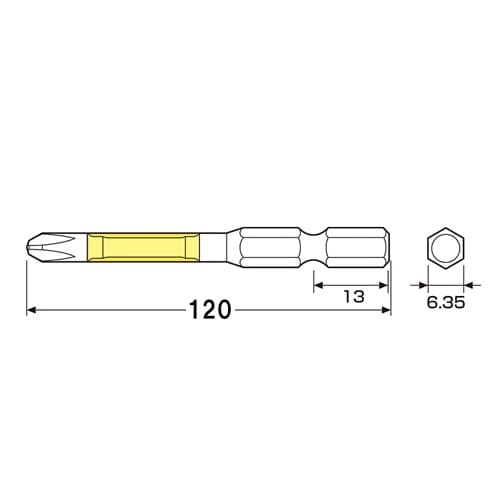 トーションビット(2本) EA813A−212
