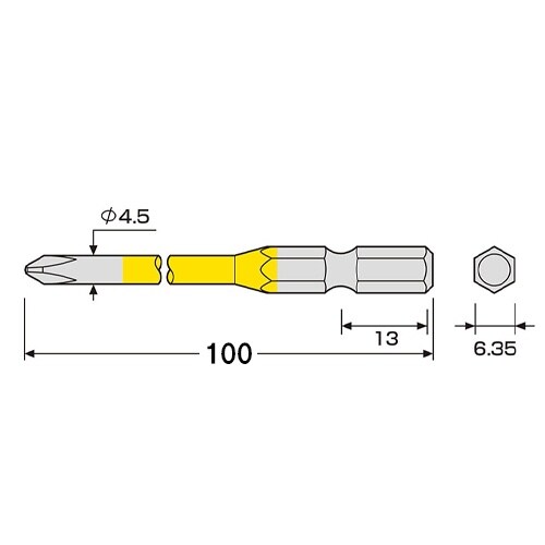 10本組カラービット EA813A−29