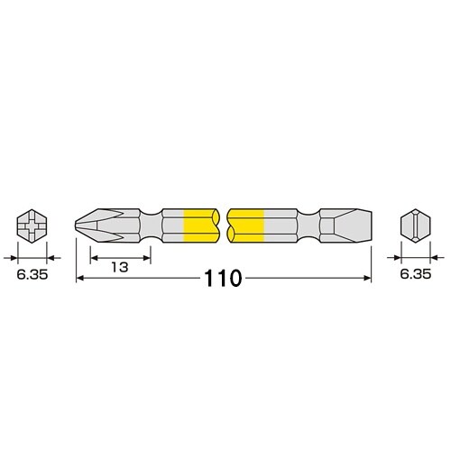 カラービット(2本組) EA813AA−63