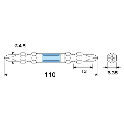ハイパースリムビット EA813AC−113