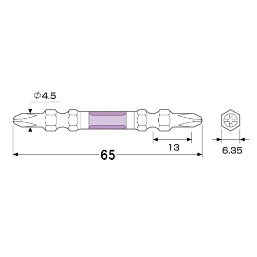 衝撃吸収スリムビット EA813AE−31