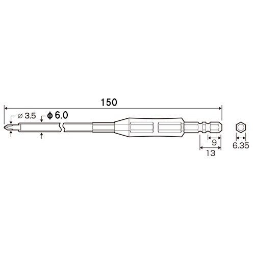 絶縁ビット EA813AG−2