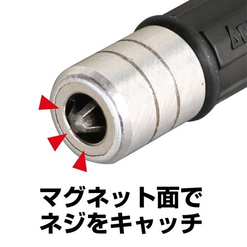 ねじキャッチ付段付ビット EA813AM−100