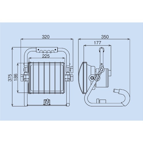 作業灯/LED EA814EC−2