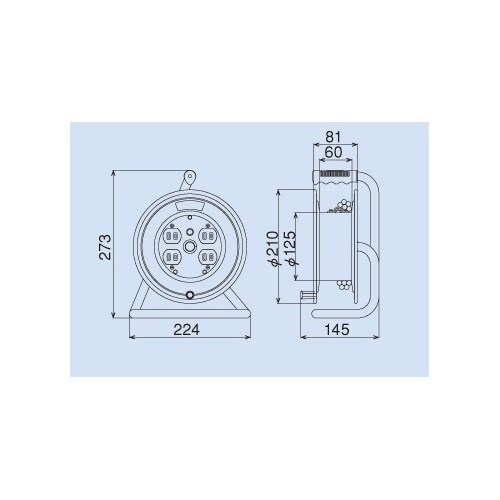 コードリール EA815BK−10A