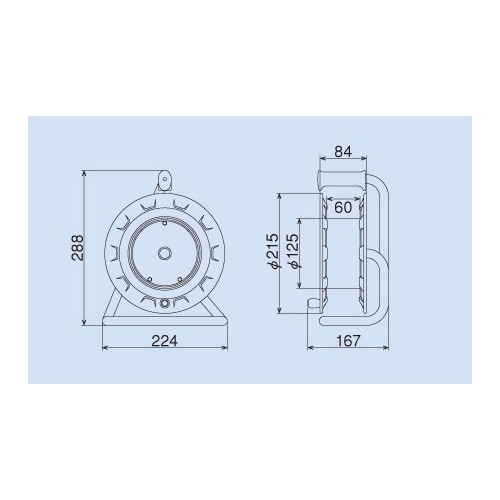コードリール(アース付) EA815BP−10