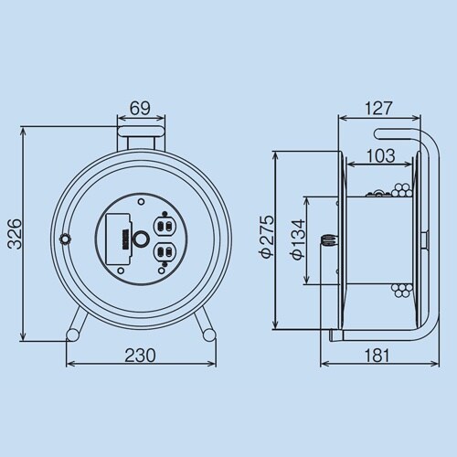 コードリール EA815BV−11