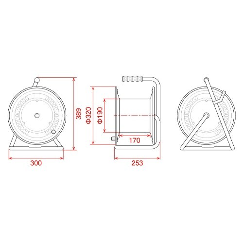 空リール EA815D−4