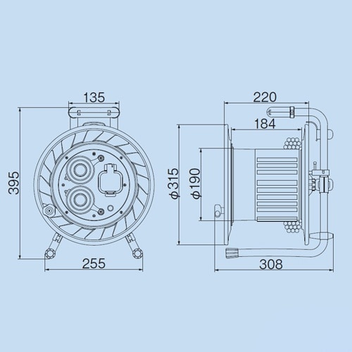 コードリール EA815DH−2