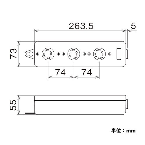 三相タップ(接地3P) EA815GR−14