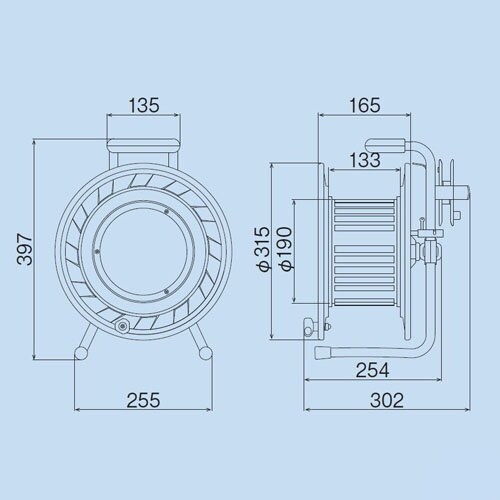 コードリール EA815MS−33