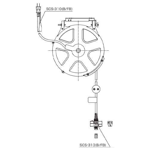 コードリール(自動巻) EA815SS−6A