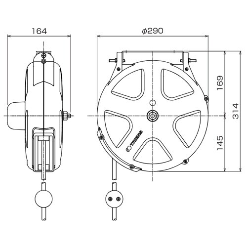コードリール(自動巻) EA815SS−6A