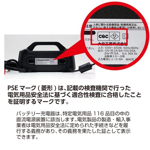 自動パルス充電器 EA815YA−44