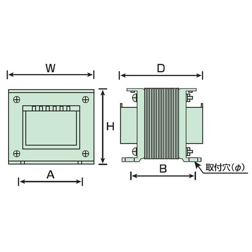 ダウントランス EA815ZY−55