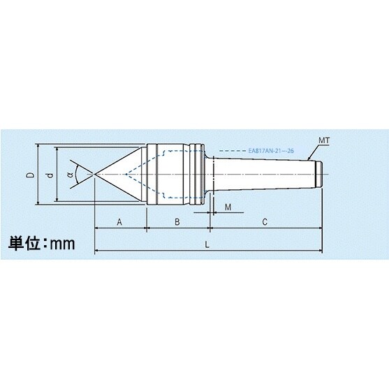 回転センター(強力タイプ) EA817AN−33