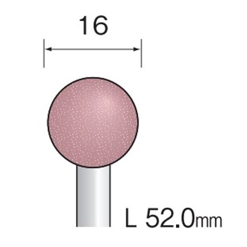 軸付砥石(丸) EA819BG−4