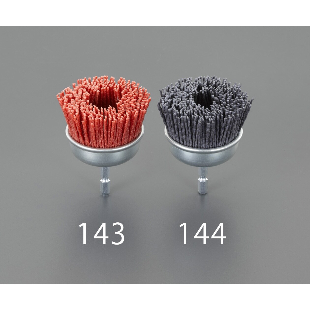 80六角軸軸付ブラシ EA819BL−143