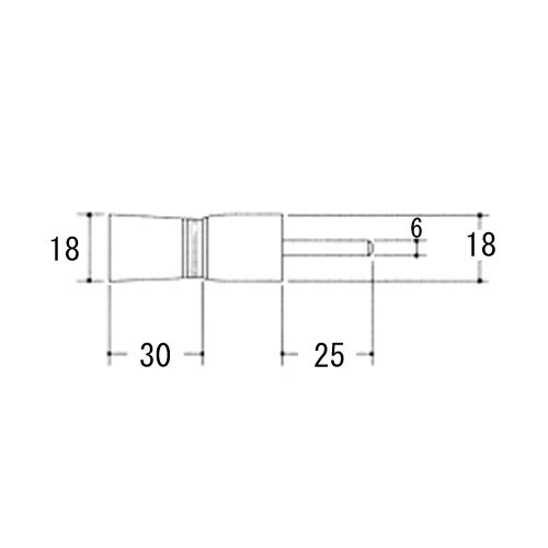 軸付ブラシ EA819BT−27