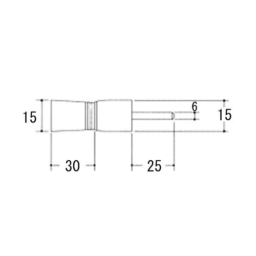 軸付ブラシ EA819BT−6