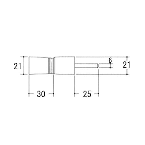 軸付ブラシ EA819BT−8