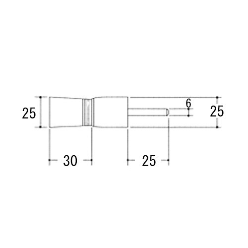 軸付ブラシ EA819BT−9
