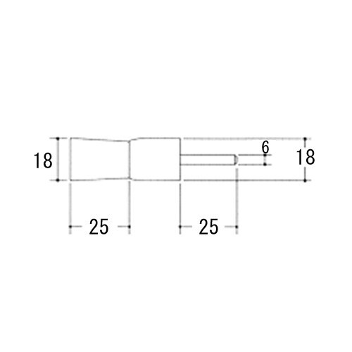 軸付ブラシ EA819BV−7