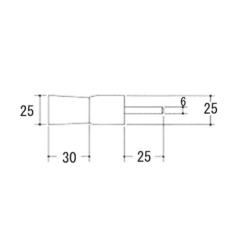 エンド型軸付ブラシ EA819BV−9
