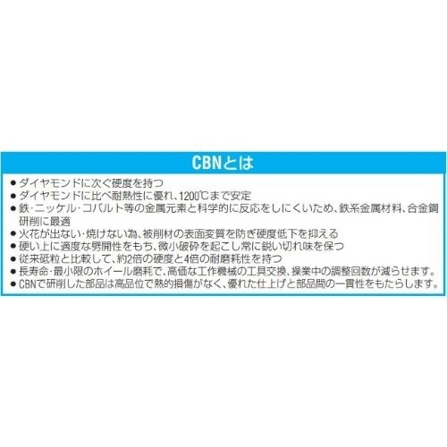 CBNバー(3mm軸) EA819DJ−164