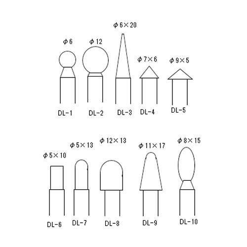ダイヤモンドバー EA819DL−2